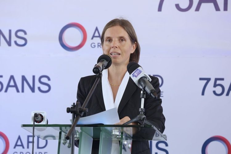 Marie Sennequier, la directrice de la Directrice de l’AFD au Gabon