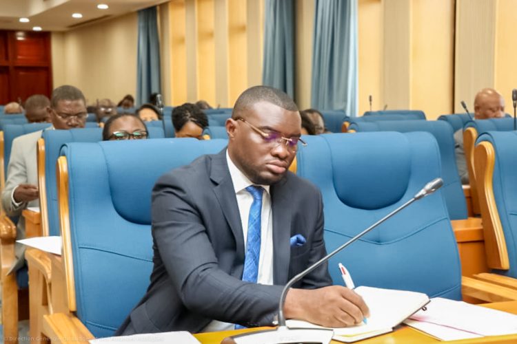 Le DGBFIP, Aurélien Marcel Mintsa Nguema auditionné par la représentation nationale de Transition