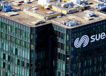 Tour, bureaux, skyline, gratte-ciel,  La tour SUEZ, CB21,