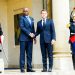 Brice Clotaire OLIGUI NGUEMA et Emmanuel MACRON