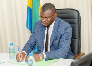 Directeur général du Budget et des finances publiques, Aurélien Marcel MINTSA NGUEMA.