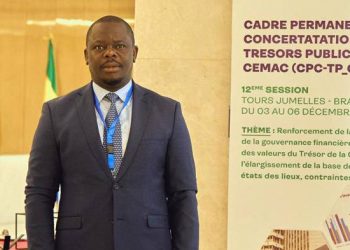 Le Directeur général de la comptabilité publique et du Trésor (DGCPT) du Gabon, Luther Steeven ABOUNA YANGUI