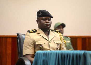 Le Directeur général de la douane, Hugues Modeste Odjangou