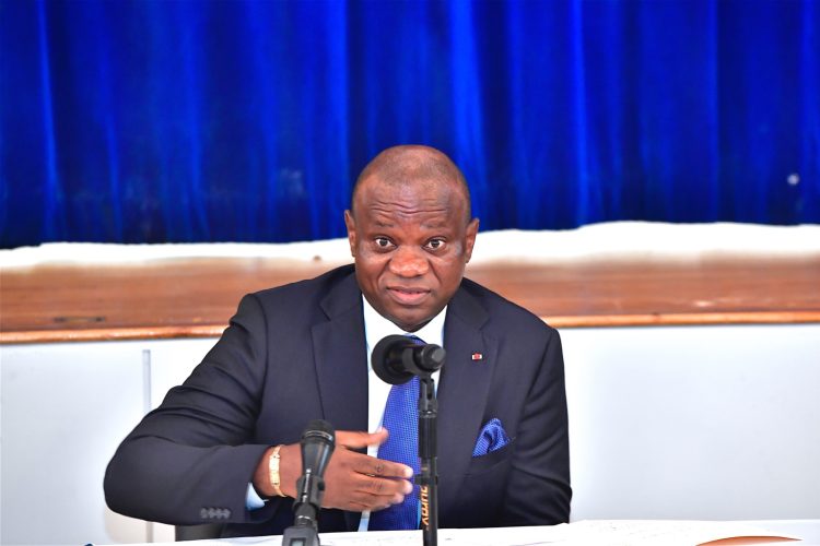 Le président de la transition, le Général Brice Clotaire Oligui Nguema