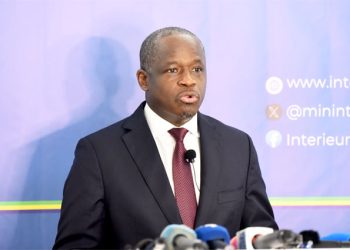 Le ministre de l’Intérieur et de la Sécurité, Hermann IMMONGAULT