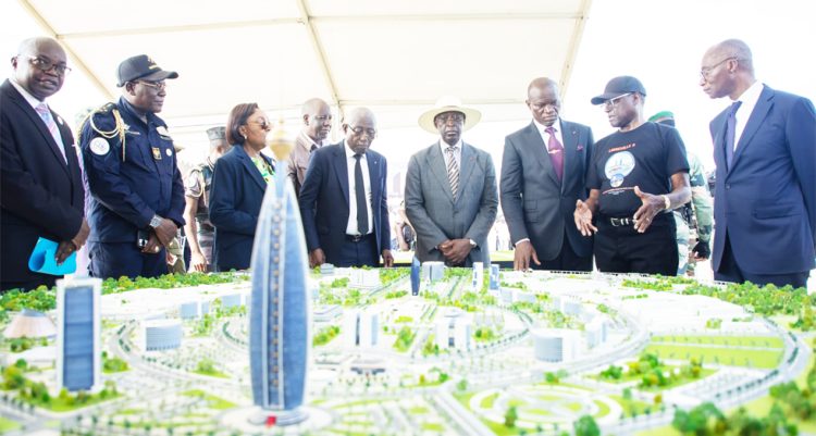 La maquette de "Libreville 2"