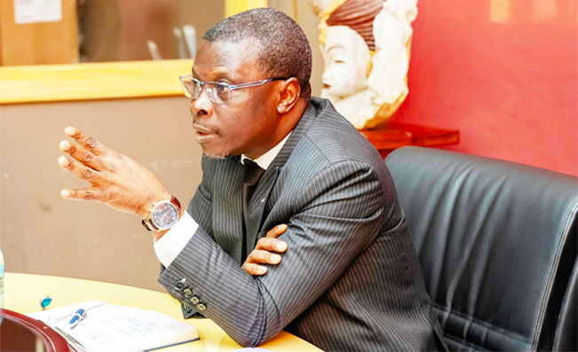 Le Directeur général du Budget et des Finances publiques (DGBFIP), Thècle Wilfried Nzamba Mangala