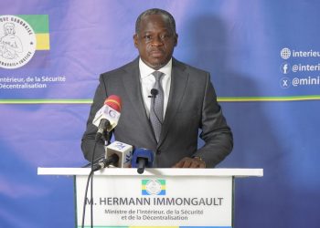 Le ministre de de l’Intérieur, de la Sécurité et de la Décentralisation, Hermann IMMONGAULT.