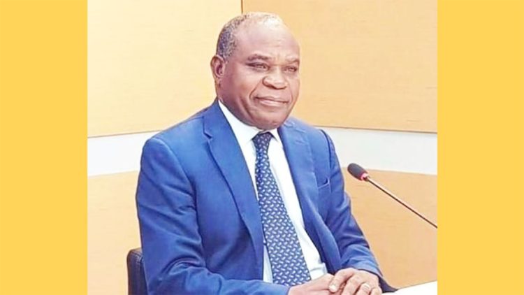 Le ministre de l’Accès Universel à l’Eau et à l’Énergie, Philippe TONANGOYE