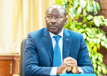 Le ministre d’Etat, en charge de l’Économie, des Finances, de la Dette et des Participations, et de la Lutte contre la vie chère, Henri-Claude OYIMA