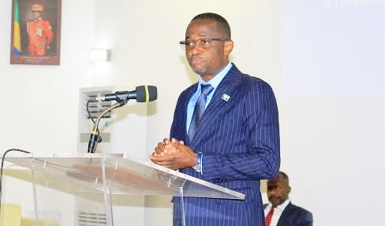 Le ministre du Pétrole et du Gaz, Sosthène Nguema Nguema