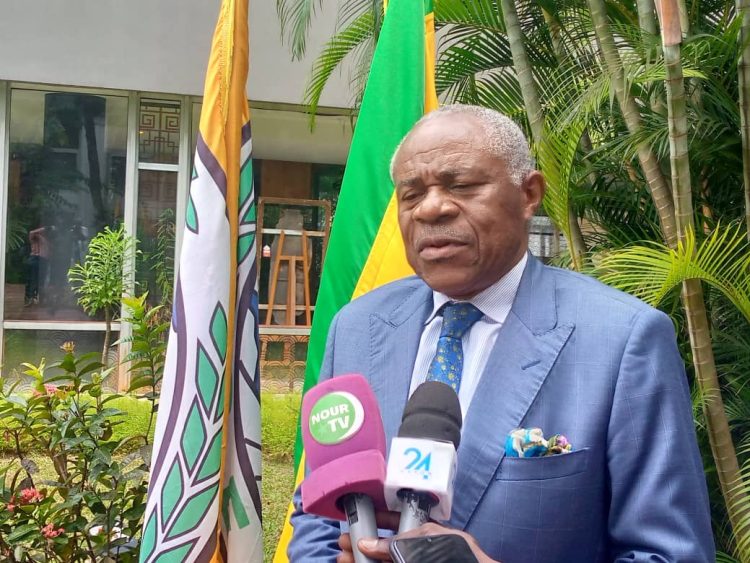 Le Président de la Commission de la CEMAC, Baltasar Engonga Edjo'o.
