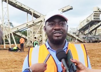 Arno Ouédraogo, conducteur principal des travaux.
