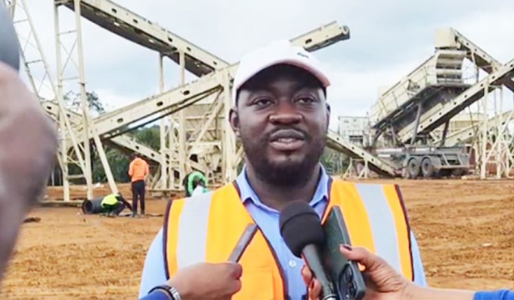 Arno Ouédraogo, conducteur principal des travaux.
