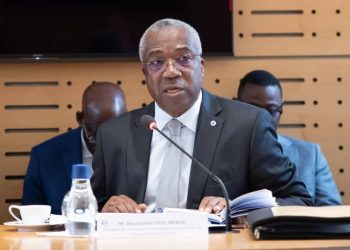 Le président de la BDEA, Dieudonné EVOU MEKOU