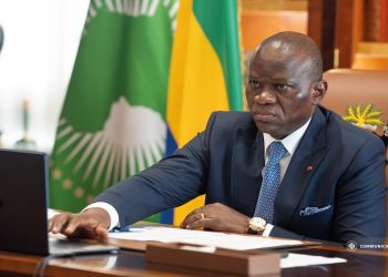 Le chef de l’État gabonais, Brice Clotaire OLIGUI NGUEMA.