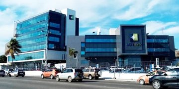 Le siège social de la BGFIBank Gabon à Libreville.