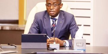 Le ministre Sosthène Nguema Nguema