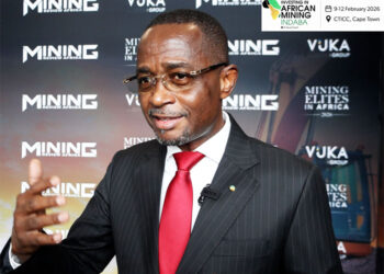 Le ministre des Mines, Sosthène Nguema Nguema