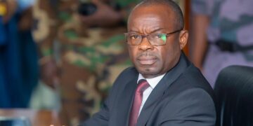 Le ministre du Pétrole et du Gaz, Clotaire Kondja