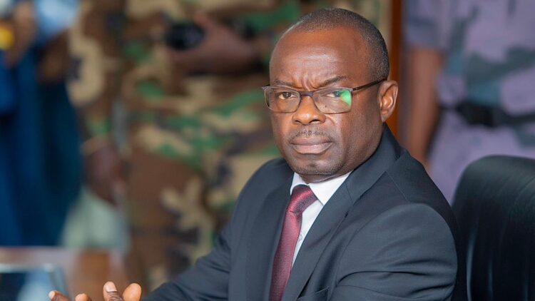 Le ministre du Pétrole et du Gaz, Clotaire Kondja