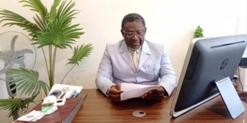 Le président du Conseil gabonais du patronat (CGP), Jean Jacques Evouna