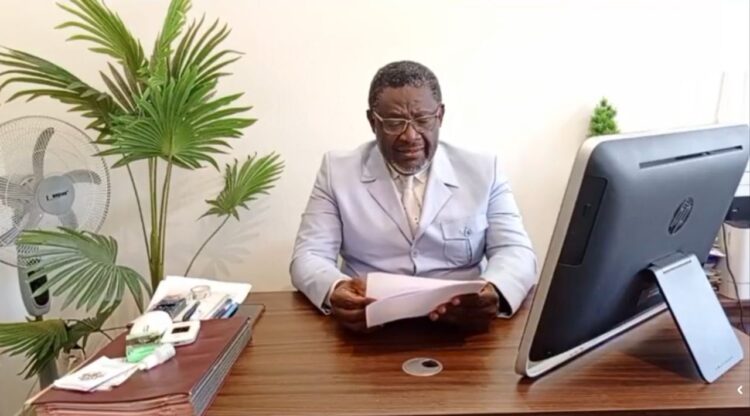 Le président du Conseil gabonais du patronat (CGP), Jean Jacques Evouna