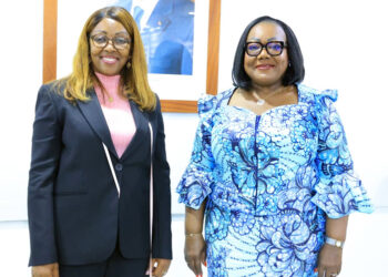 Laurence Ndong, et Anne Désirée Ouloto épouse Lamizana,