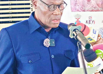 Le Directeur national de l’ANMN, Me Henry Paul Moubeyi Bouale
