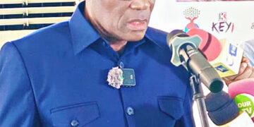 Le Directeur national de l’ANMN, Me Henry Paul Moubeyi Bouale