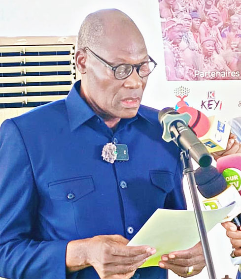 Le Directeur national de l’ANMN, Me Henry Paul Moubeyi Bouale