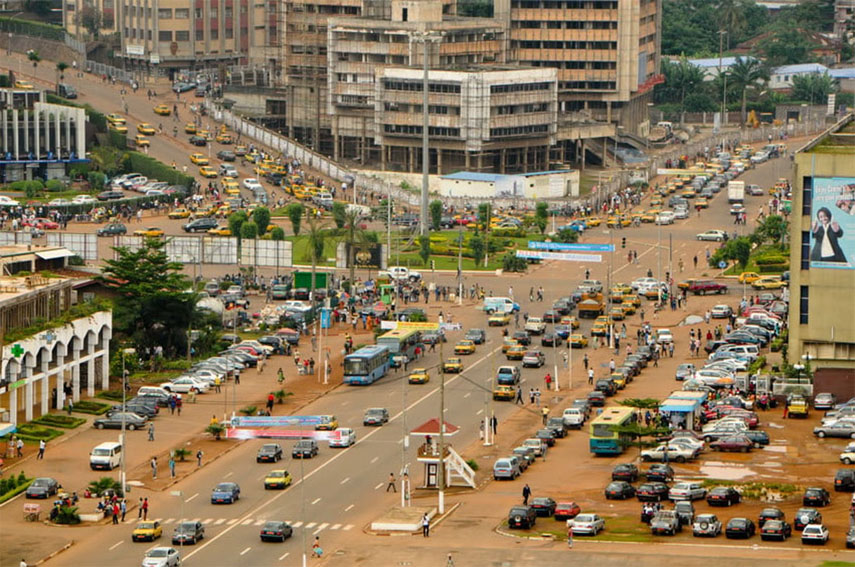 Une vue de Yaoundé, la capitale administrative du Cameroun.