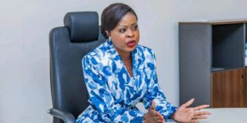 La ministre de l’Entrepreneuriat, du Commerce et des PMI-PME, Gninga Chaning Zenaba. Ministre des PME-PMI.