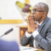 Le ministre de l'Economie et des Finances, Thierry Minko