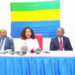 La ministre du Commerce, des PME-PMI et de l'Entrepreneuriat des Jeunes, Zenaba Gninga Chaning lors de la Conférence de presse