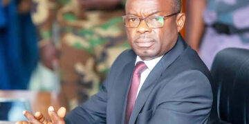 Le ministre Clotaire Kondja