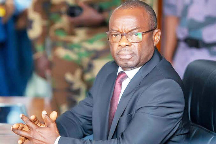 Le ministre Clotaire Kondja