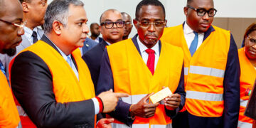 Le ministre des Mines, Sosthène Nguema Nguema