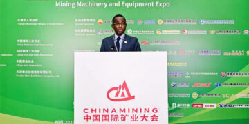 le ministre des Mines, Sosthène Nguema Nguema