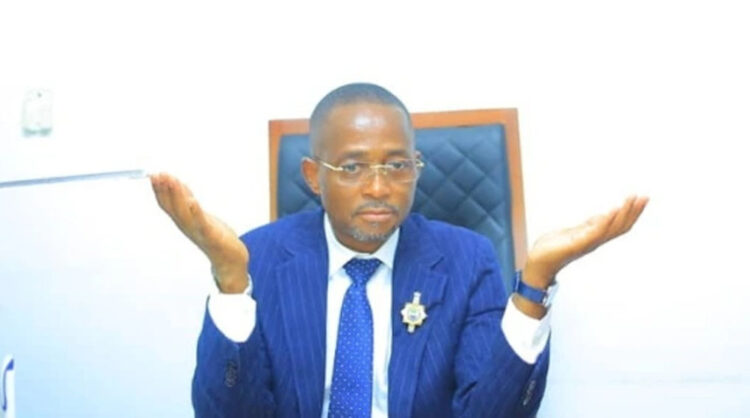 Le ministre des Mines, Sosthène Nguema Nguema